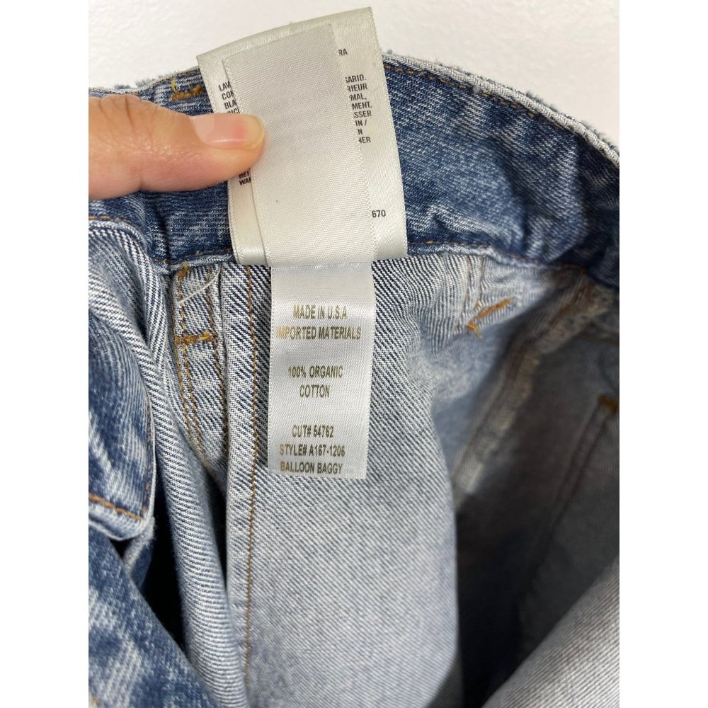 AGOLDE Darted Balloon Baggy Tapered Jeans - Picture 9 of 11